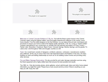 Tablet Screenshot of centralcoloradobuilders.com